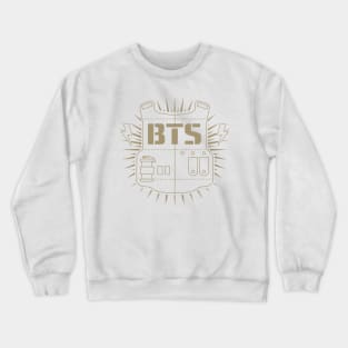 Raglan BTS logo Crewneck Sweatshirt